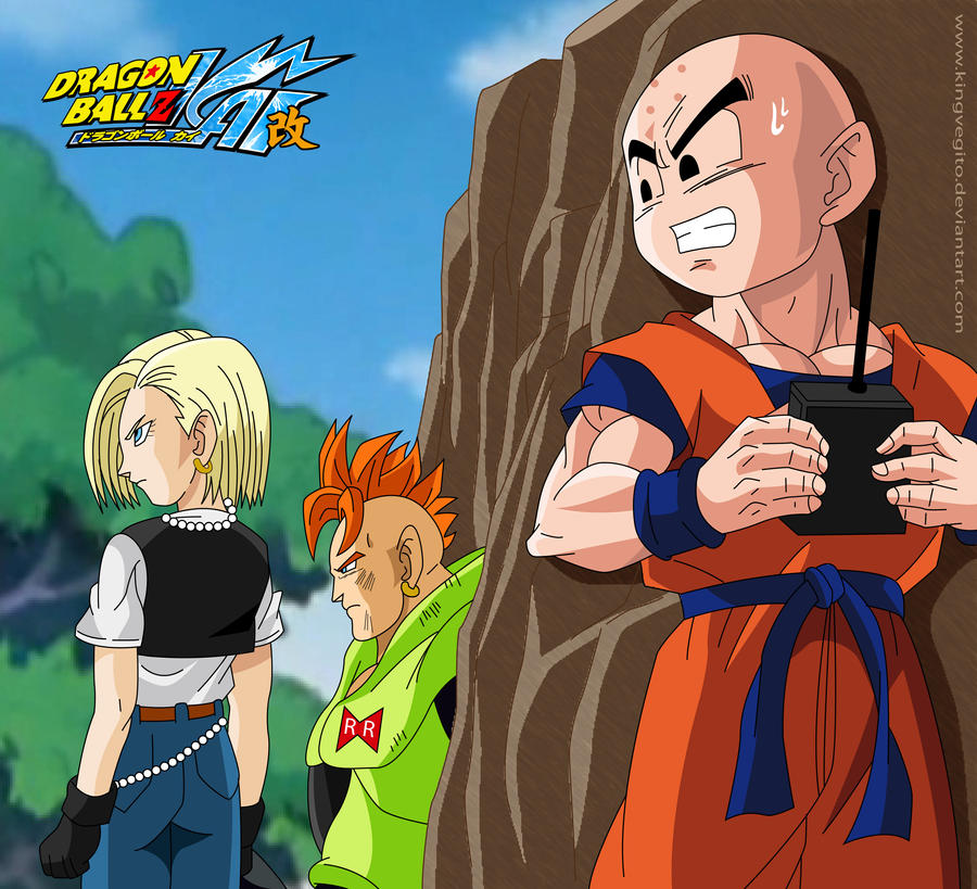 Android Krillin Krillin and the Androids by kingvegito on DeviantArt