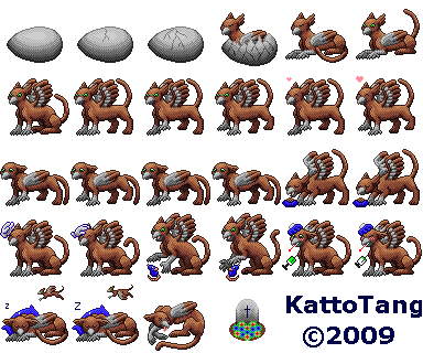 Gryphon Spritesheet