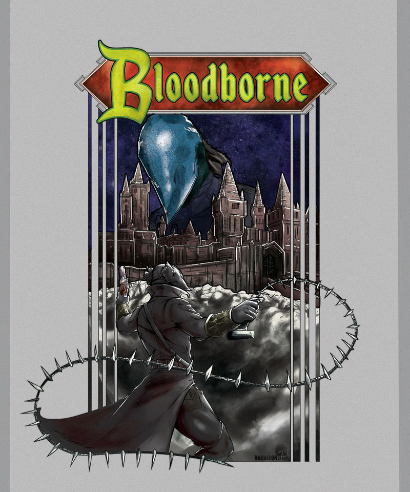 Bloodborne Castlevania Crossover Cover By Harrison2142 On Deviantart Bloodborne Castlevania Crossover Cover By Harrison2142 On Deviantart