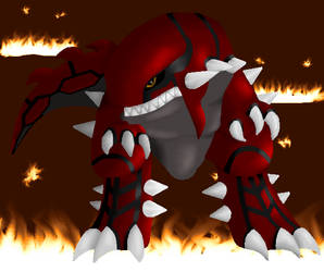 Groudon!! (Inspiration Art)