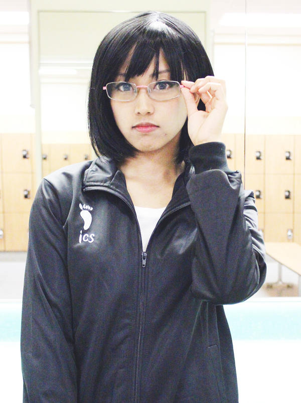 Haikyuu: Kiyoko in Locker Room