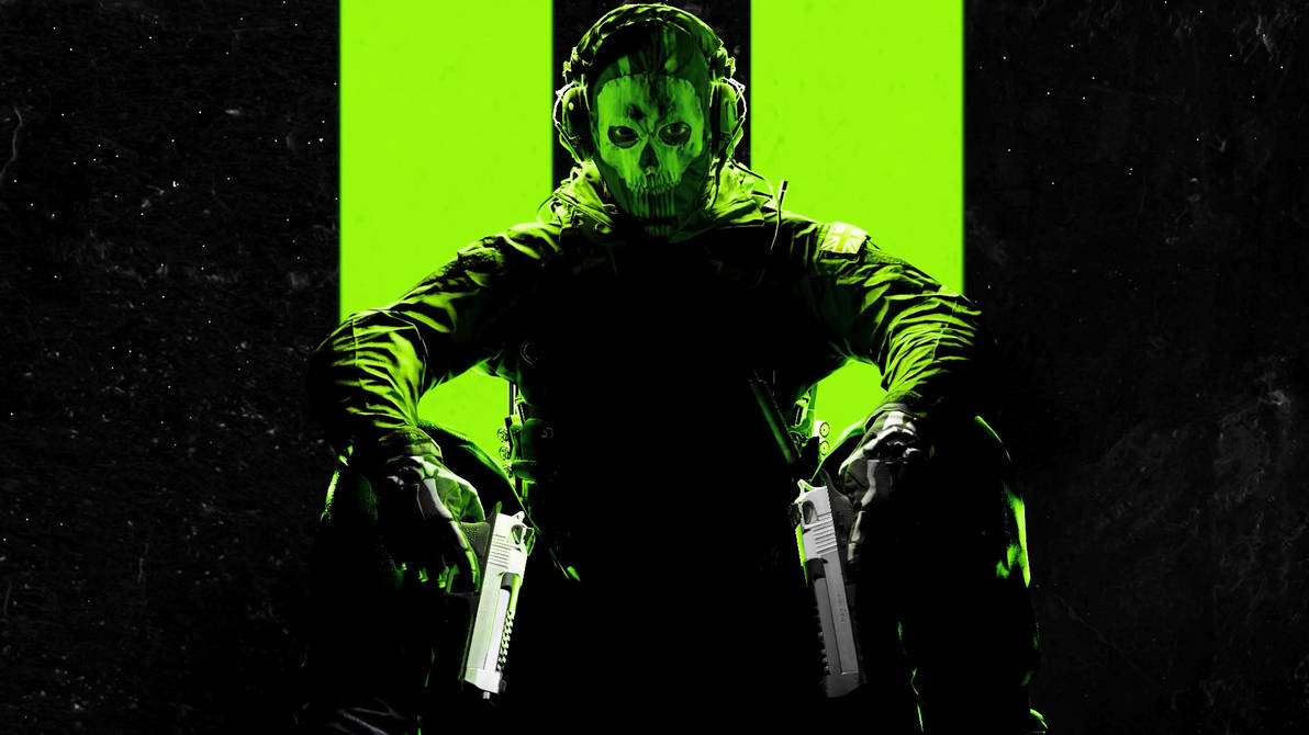 Margua B03 COD MWII Ghost with the BO3 main menu pose by BreadisRendering on ...