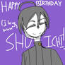 HAPPY BIRTHDAY SHUICHI!!!