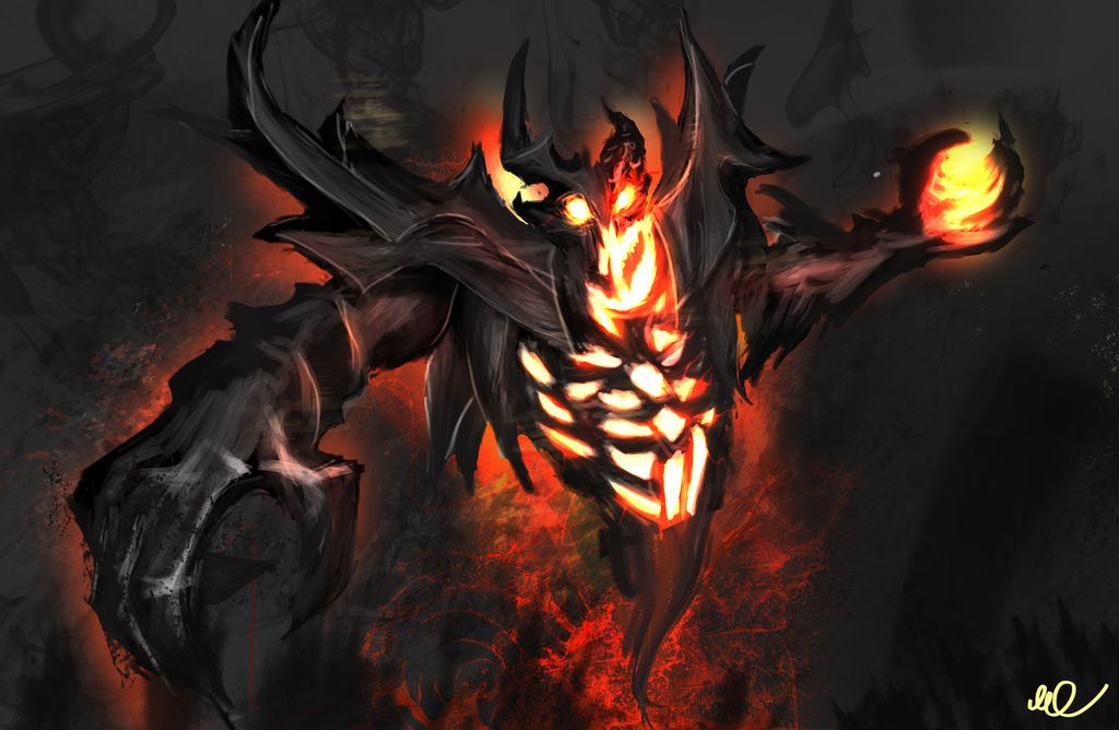 Shadow Fiend Design Shadow Fiend Transformed by 100waysab on DeviantArt