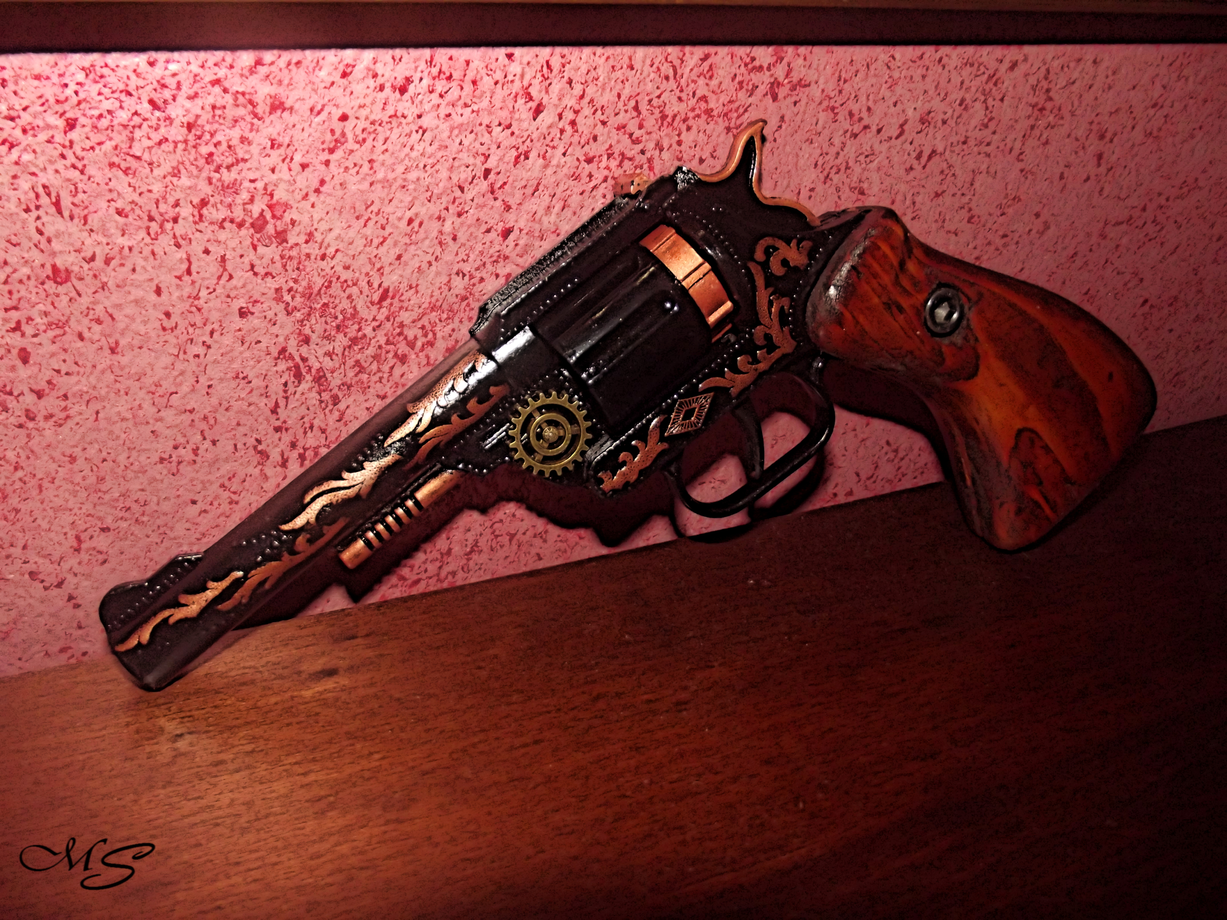 Steampunk Dakota revolver (2)