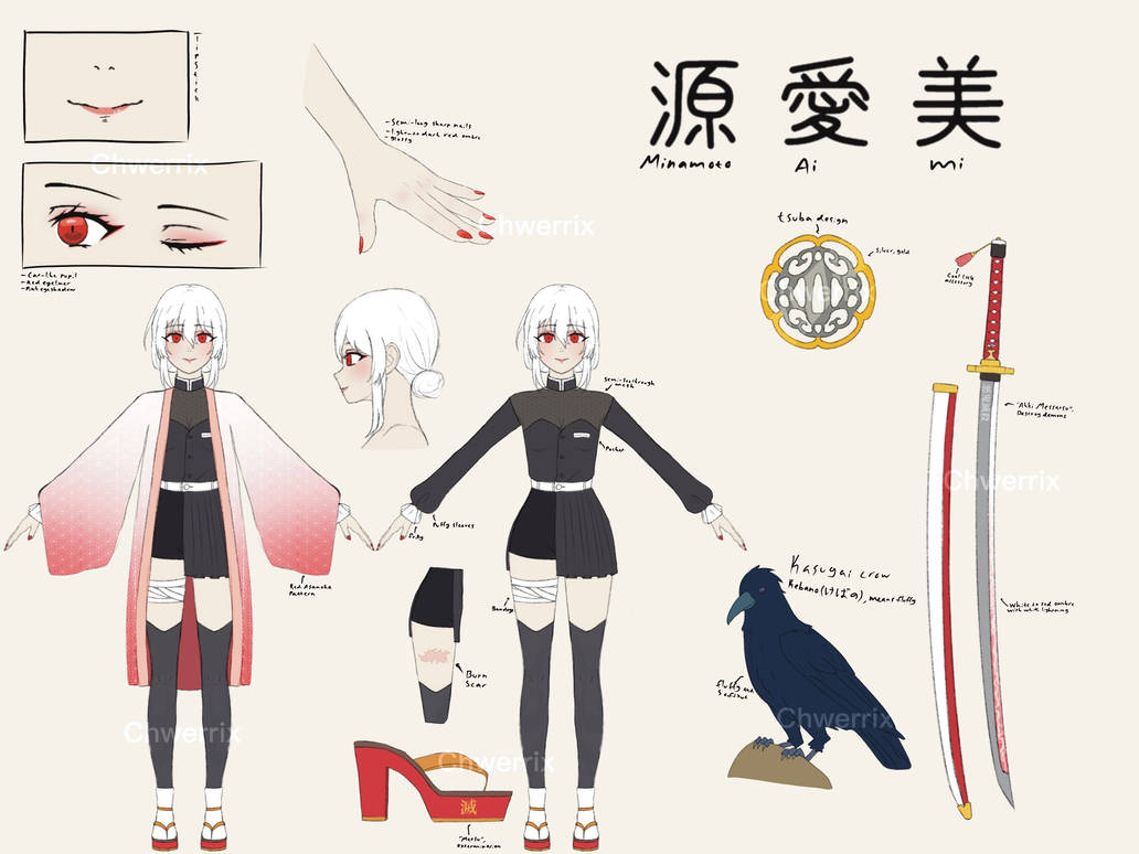 Demon slayer oc character sheet by chwerrix on DeviantArt Demon slayer oc character sheet by chwerrix on DeviantArt