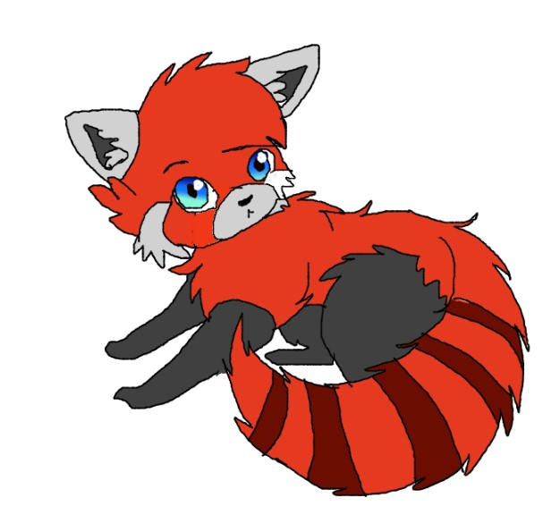 Red panda by TrixxieTheMoth on DeviantArt