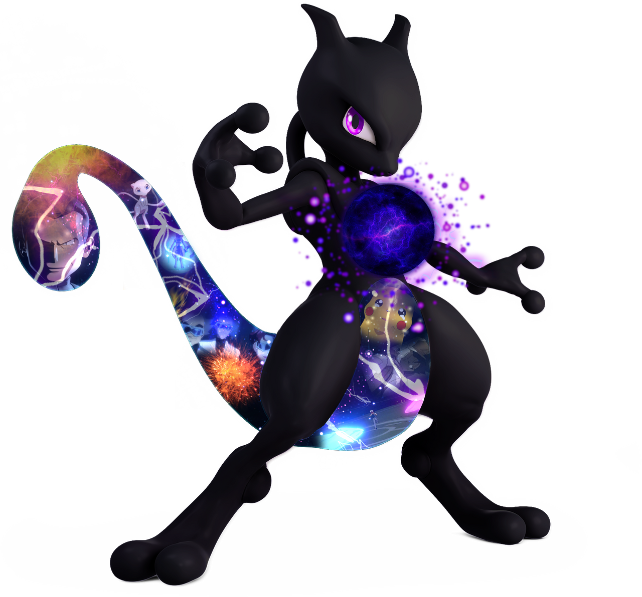 mewtwo memory by pinkdankk on DeviantArt