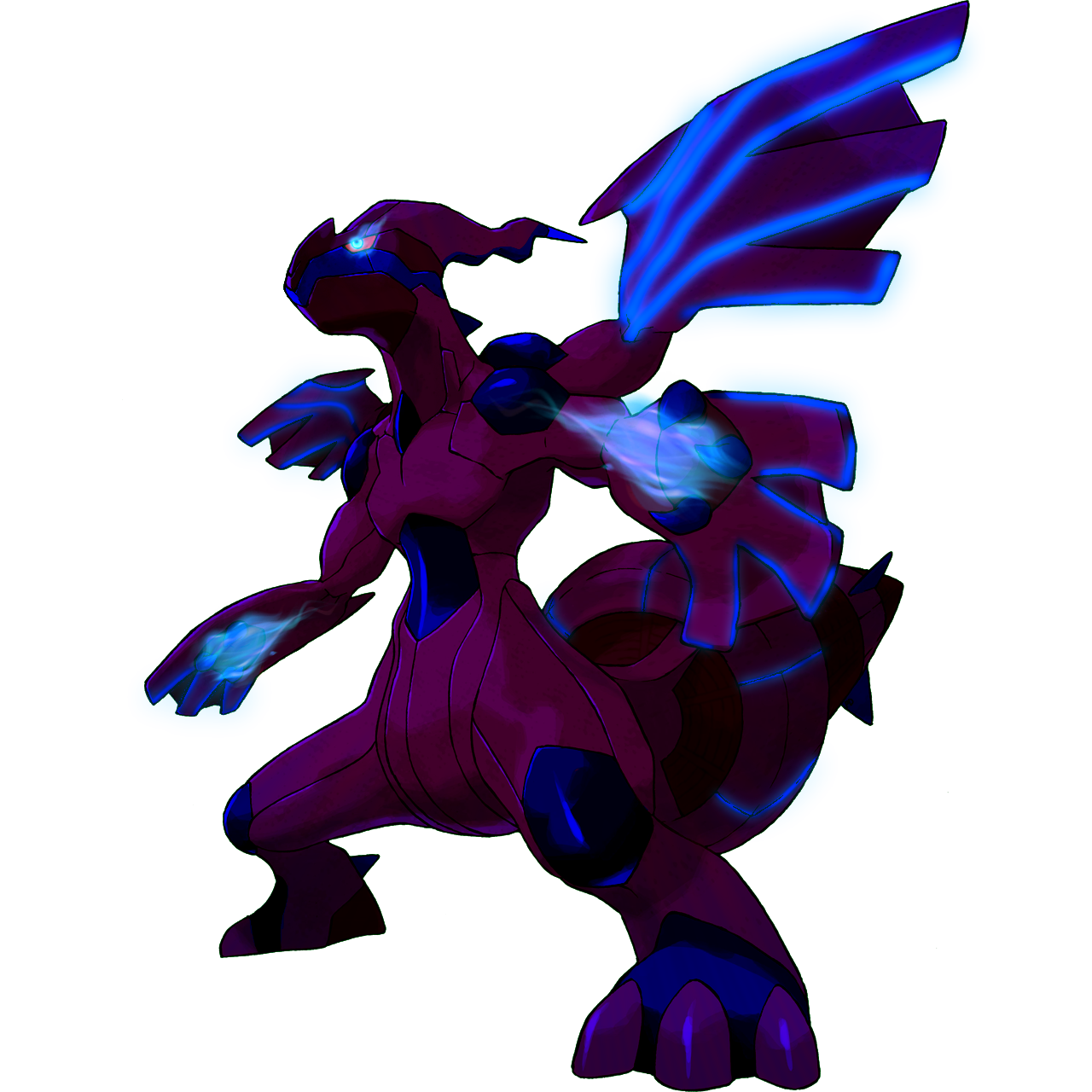 Zekrom White Purple by pinkdankk on DeviantArt