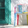 Colorful plastic chair