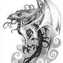 Tattoo flash - dragon