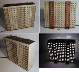 Block of flats model