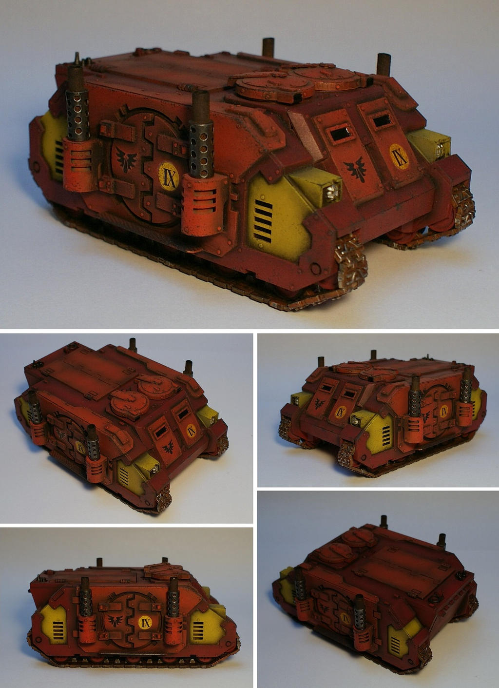 Home made Deimos pattern Rhino - painted