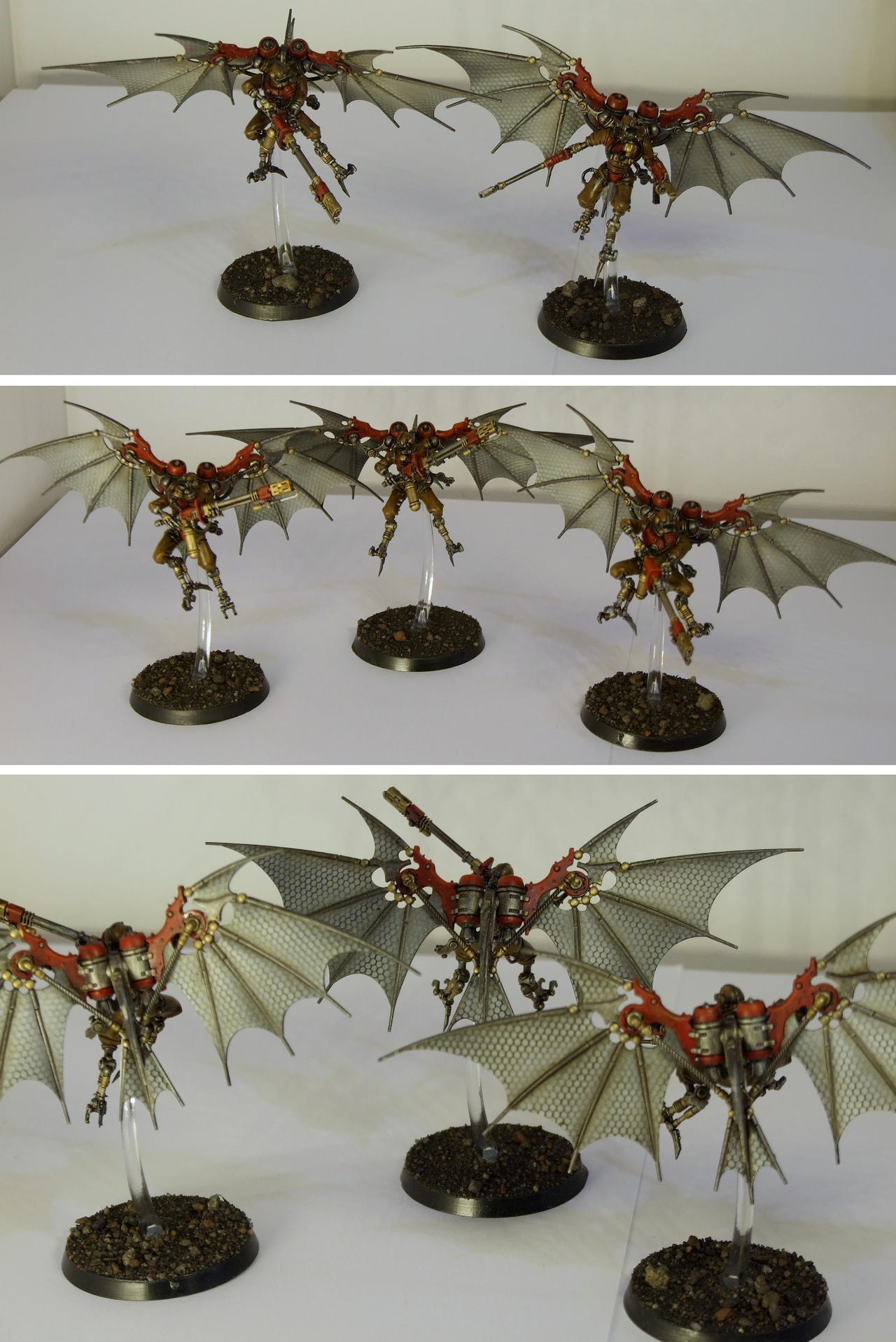 Warhammer 40K - Adeptus Mechanicus - 5 Pteraxii Sterylizors Warhammer 40K - Adeptus Mechanicus - 5 Pteraxii Sterylizors