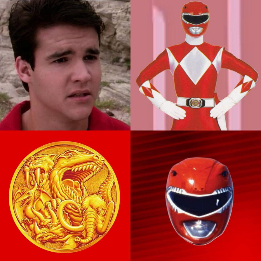 Mighty Power Rangers Red Ranger Red Ranger Mighty Morphin by PowerRangersCharacte on DeviantArt