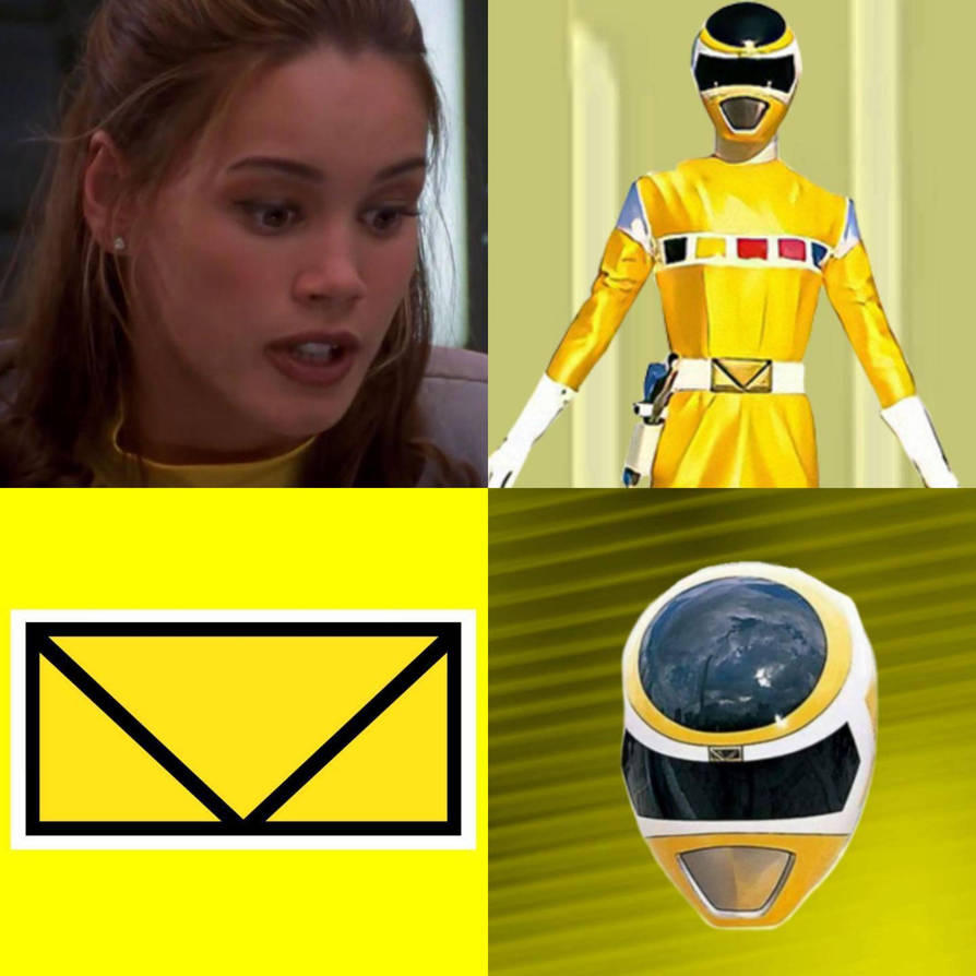 Yellow Ranger In Space by PowerRangersCharacte on DeviantArt