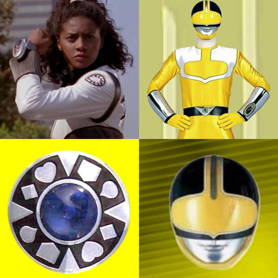 Time Ranger Yellow Yellow Ranger Time Force by PowerRangersCharacte on DeviantArt