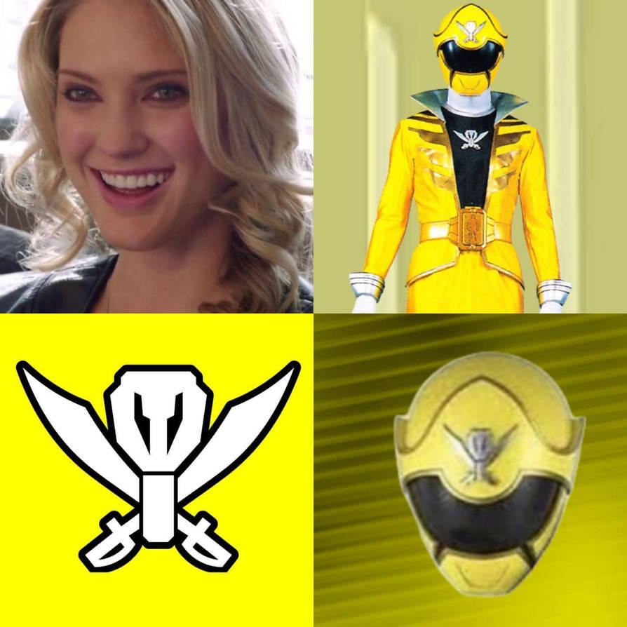 Yellow Ranger Super Megaforce by PowerRangersCharacte on DeviantArt