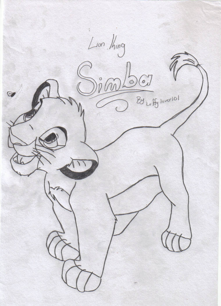Simba by luffylover101 on DeviantArt