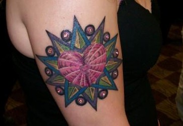 Mandala With microdermals