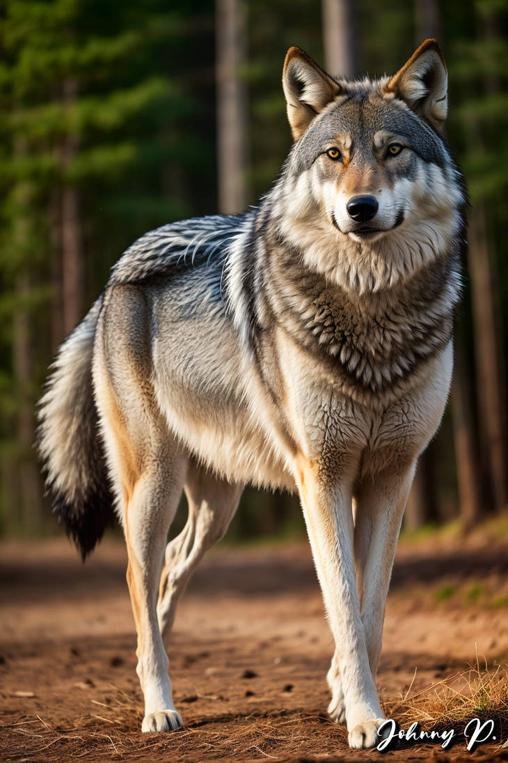 Wolf - Realistic - Free Download by Johnnyp-AI on DeviantArt