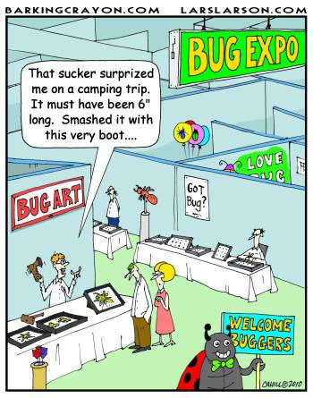 Bug Rodeo Comic Bug Expo Cartoon by AtomicCheese on DeviantArt