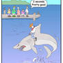 Shark Rodeo cartoon