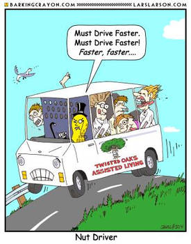 Nut Driver Cartoon
