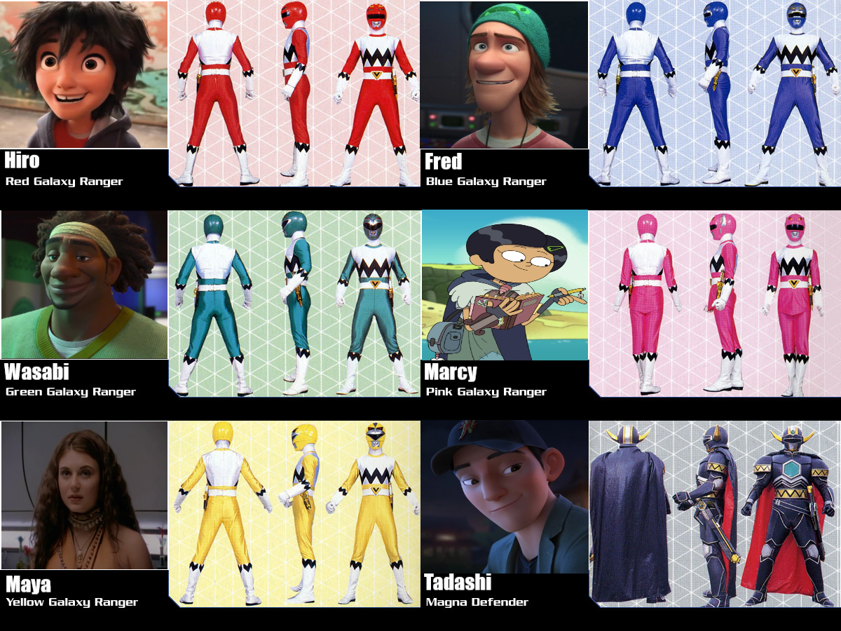 PR Lost Galaxy Disneyverse Lineup (Latter Half) by dreamerfield9420 on ...