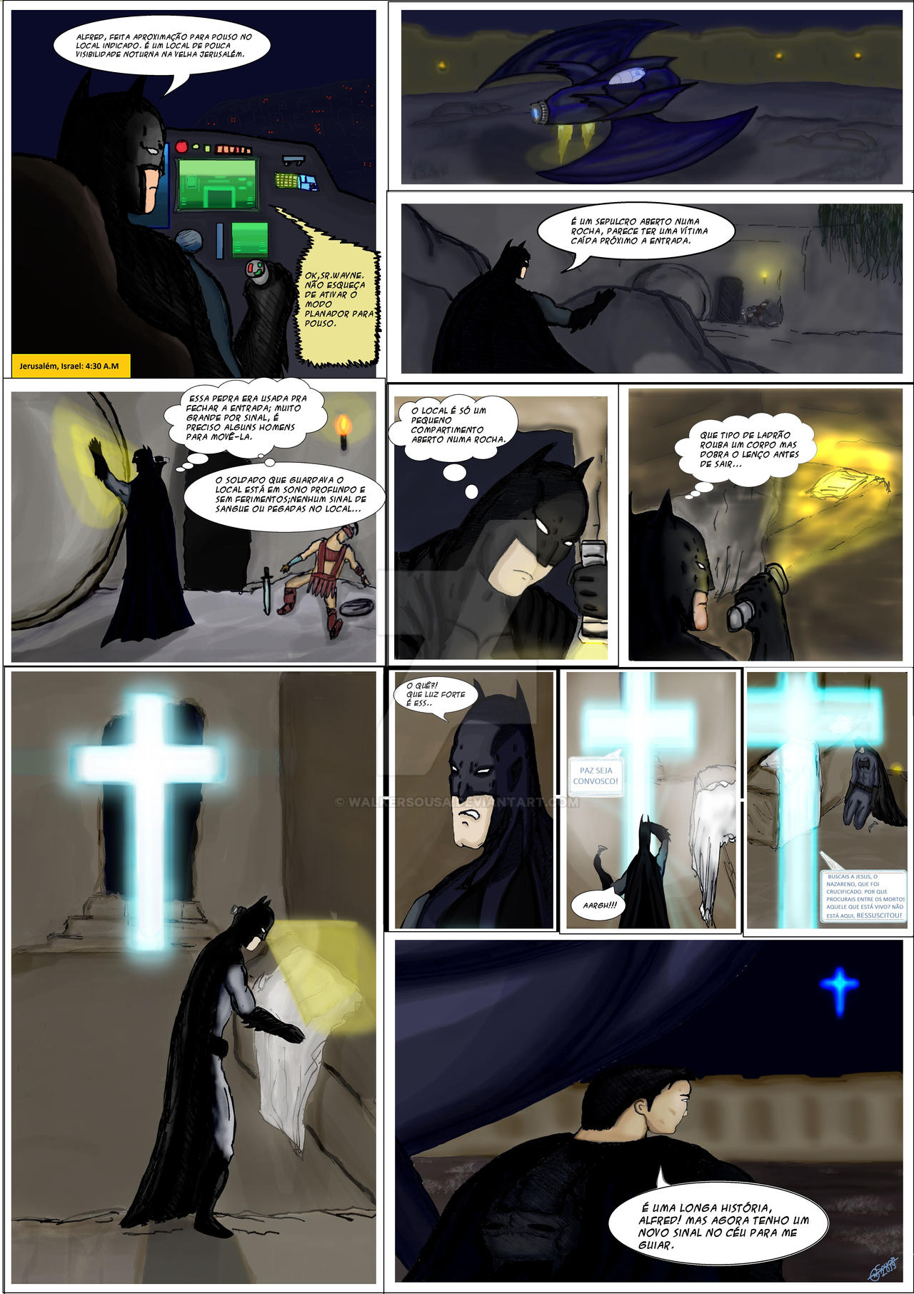Batman encontra Jesus by WalkerSousa on DeviantArt