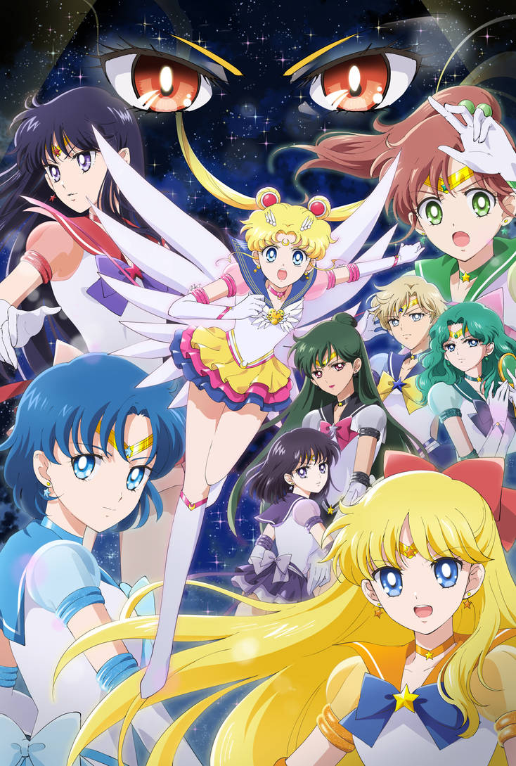 A new trailer and poster for Sailor Moon Cosmos have been released