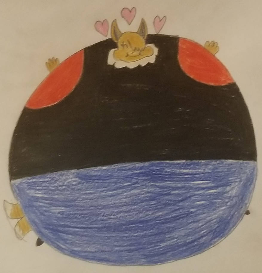 Eevee Inflation Inflated Mikaela Teavee The Eevee (request) by Solosergiohd1 on DeviantArt