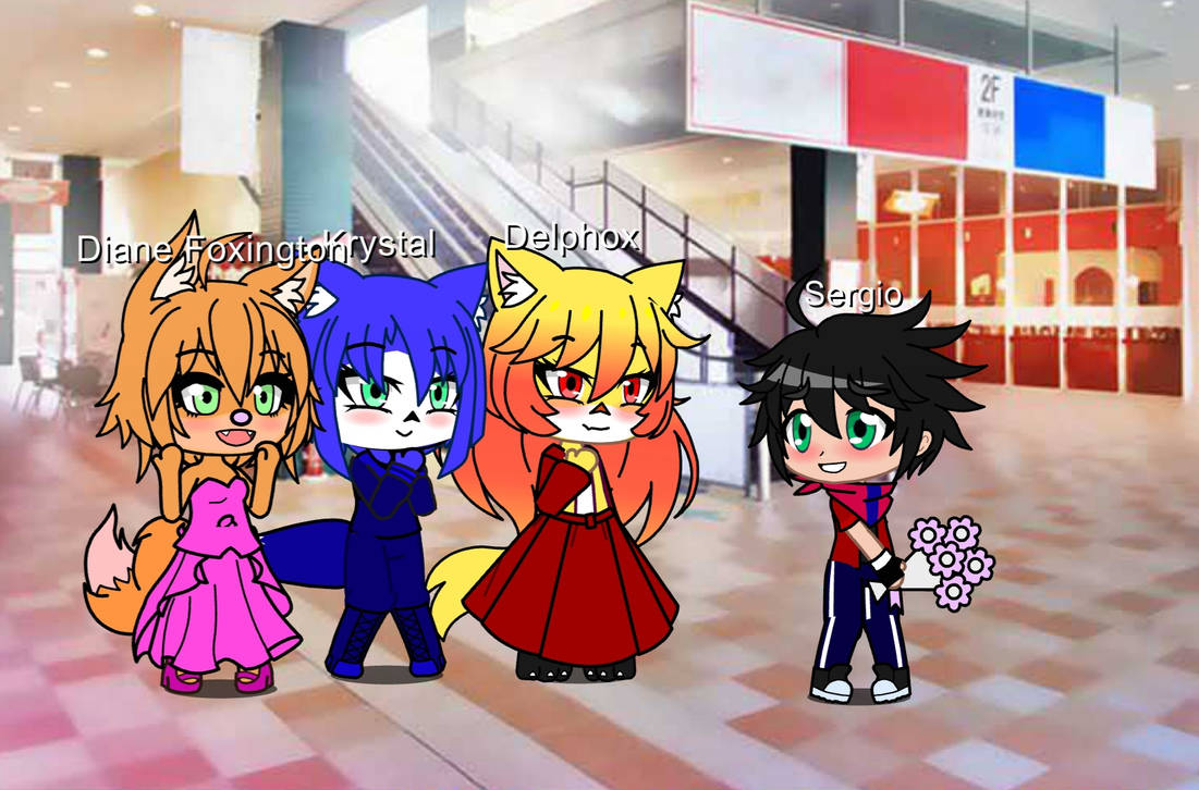 Dhx Dating Having a date with Delphox, Diane, and Krystal by Solosergiohd1 on ...