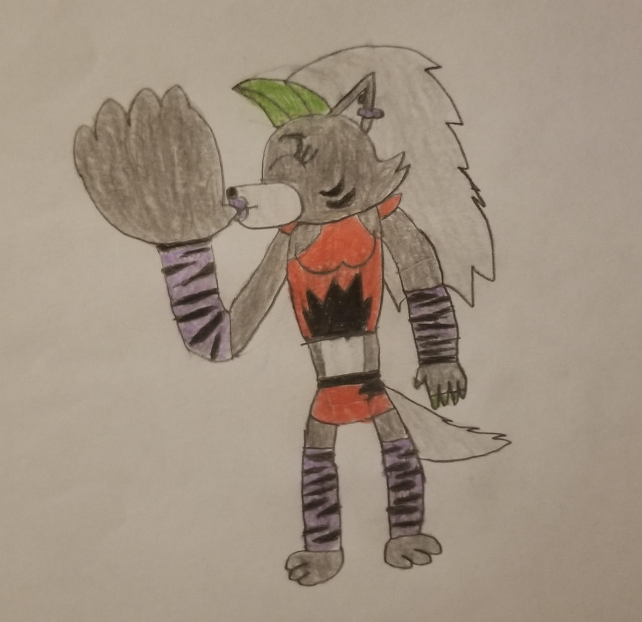 Wolf Inflation Roxanne Wolf Black Magic Inflation by Solosergiohd1 on DeviantArt