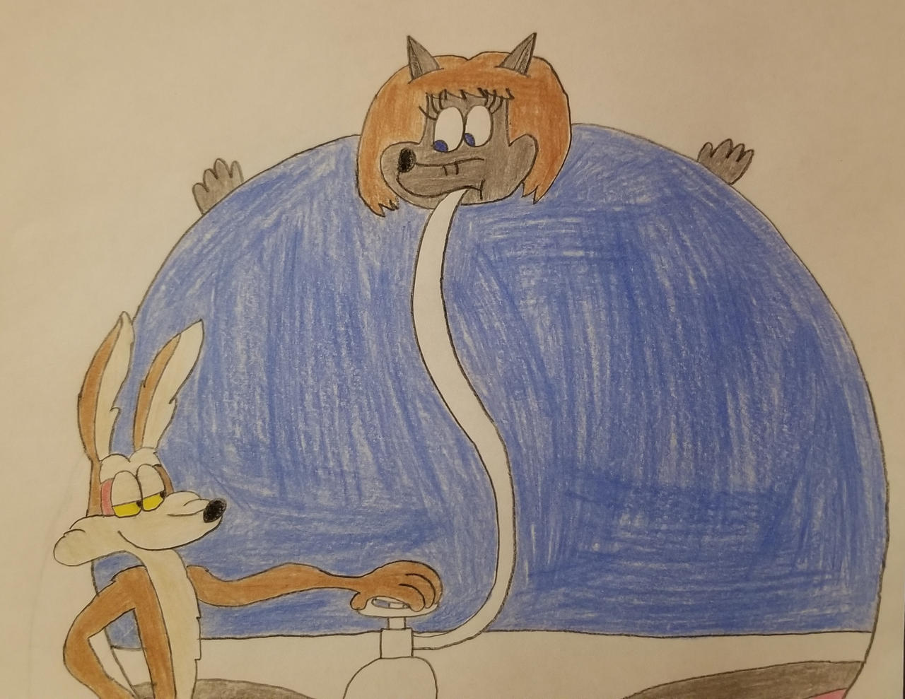 Wolf Inflation Jessica Wolf Inflation Sequences by Solosergiohd1 on DeviantArt