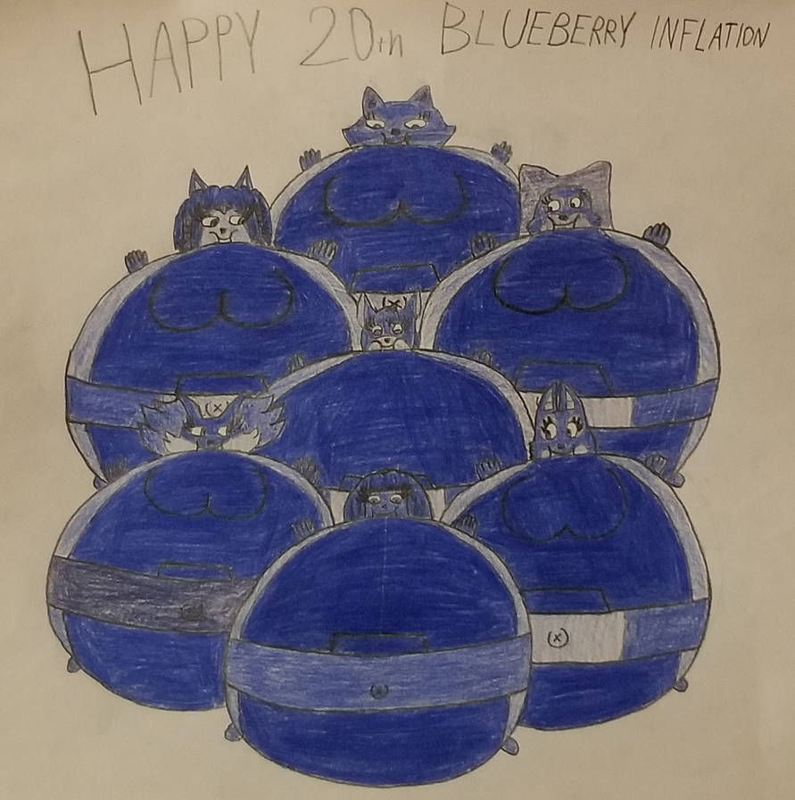 Blueberry Inflation Sibling Rivalry Violet's 20th Years of Blueberry Inflation by Solosergiohd1 on DeviantArt