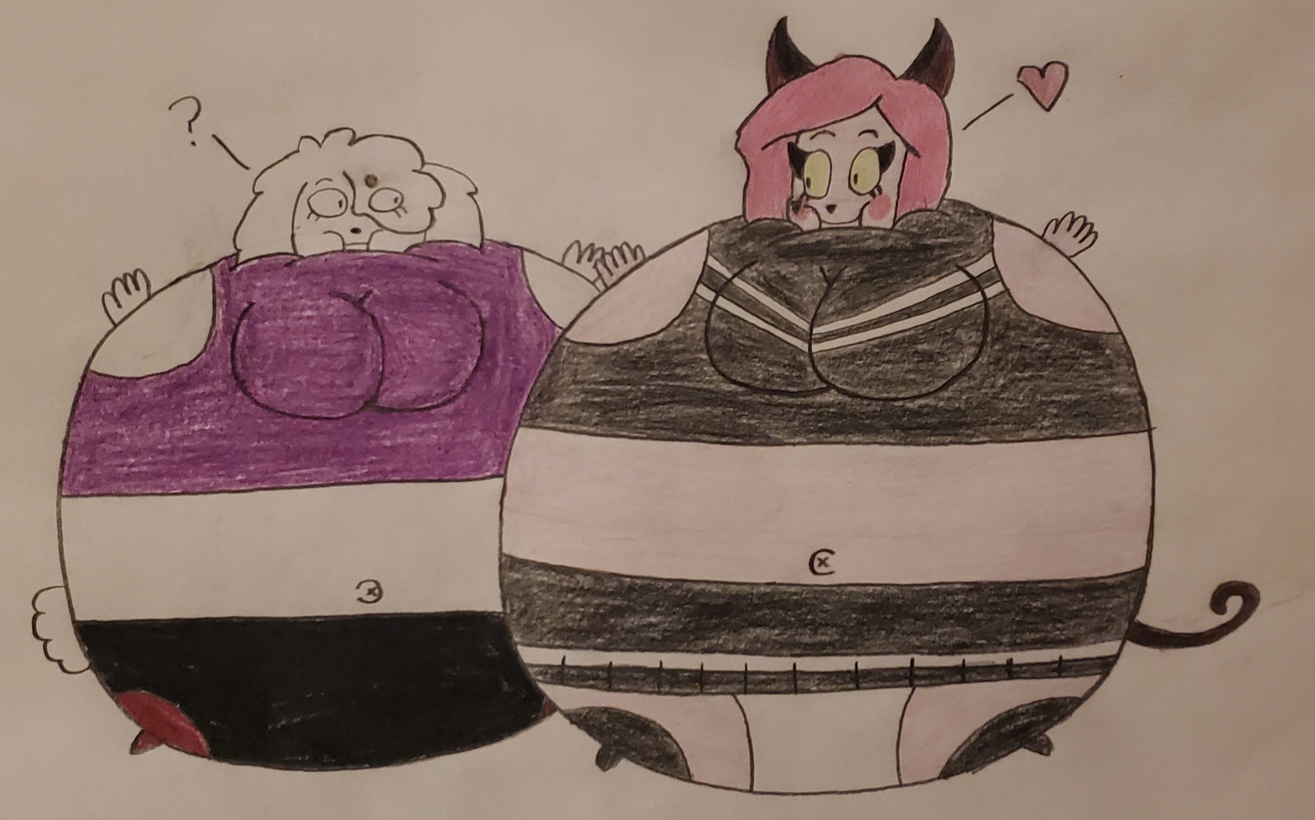Pink Player Inflation Inflated Pinky and PJ by Solosergiohd1 on DeviantArt