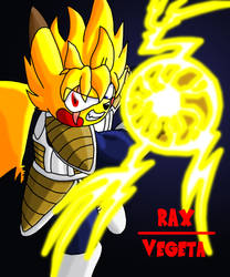 Rax as Vegeta