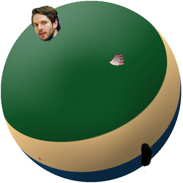 Damien Molony inflated