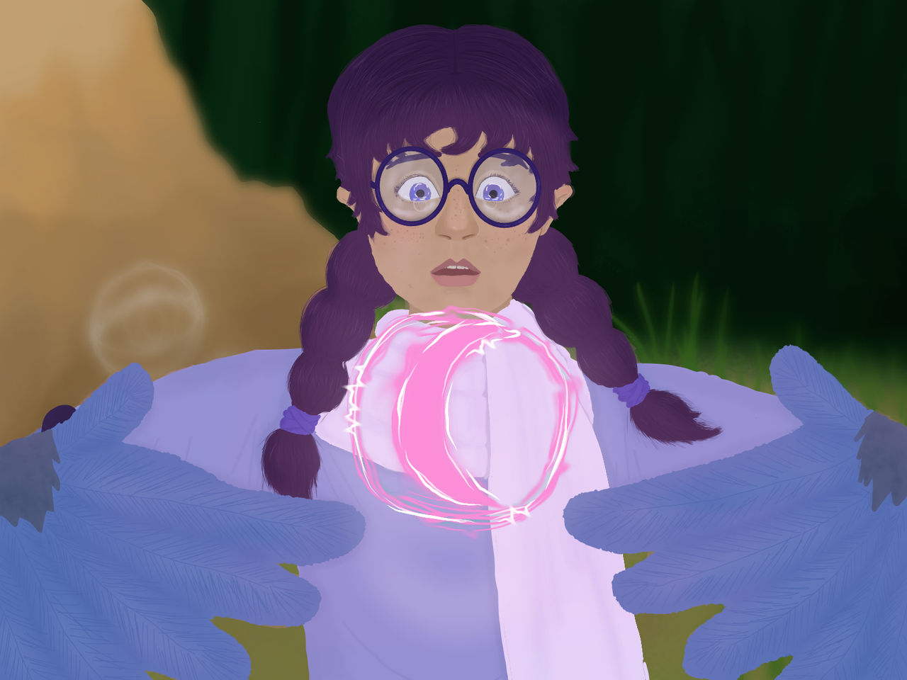 Azure with the Rune by TenThousandGushers on DeviantArt