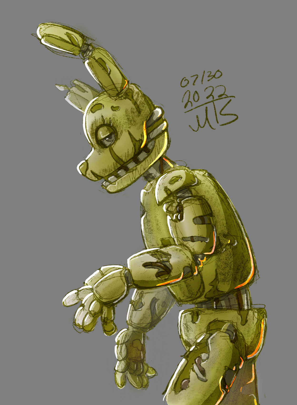 Springtrap Fnaf3 Springtrap (FNAF 3) by ArtOfZaromi on DeviantArt