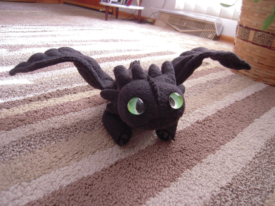 Toothless Plushie by Supernatural28 on DeviantArt