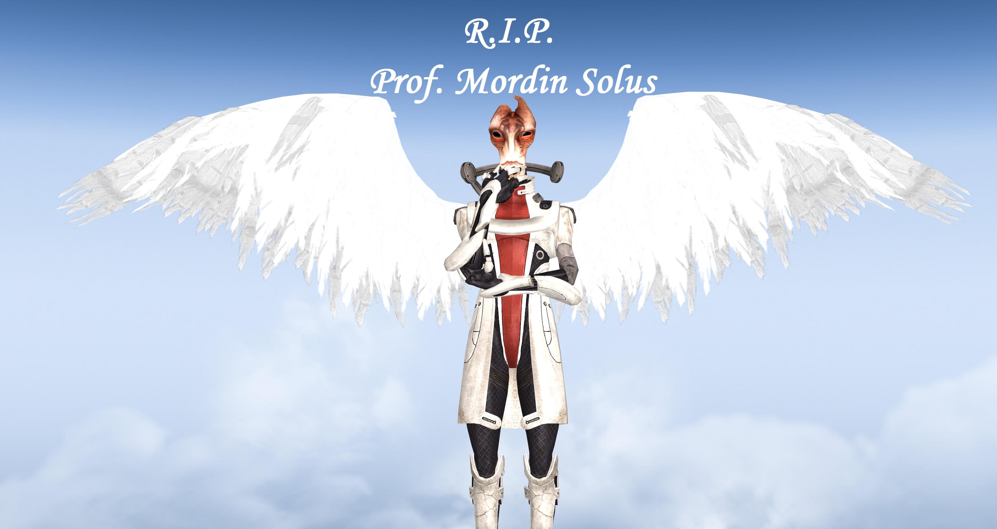 R.I.P. Prof. Mordin Solus