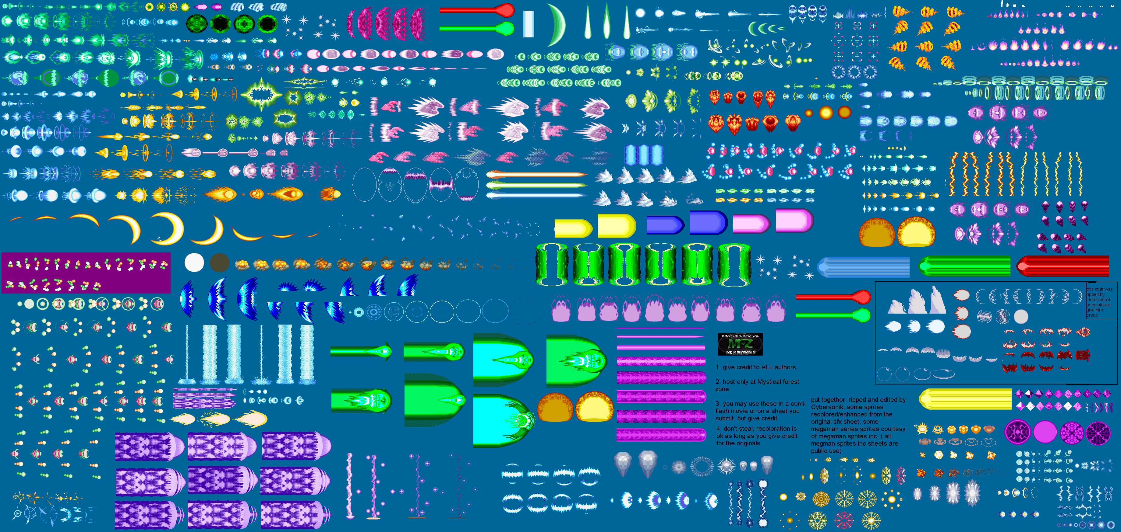 Attack effect sprite sheets by redballbomb on DeviantArt
