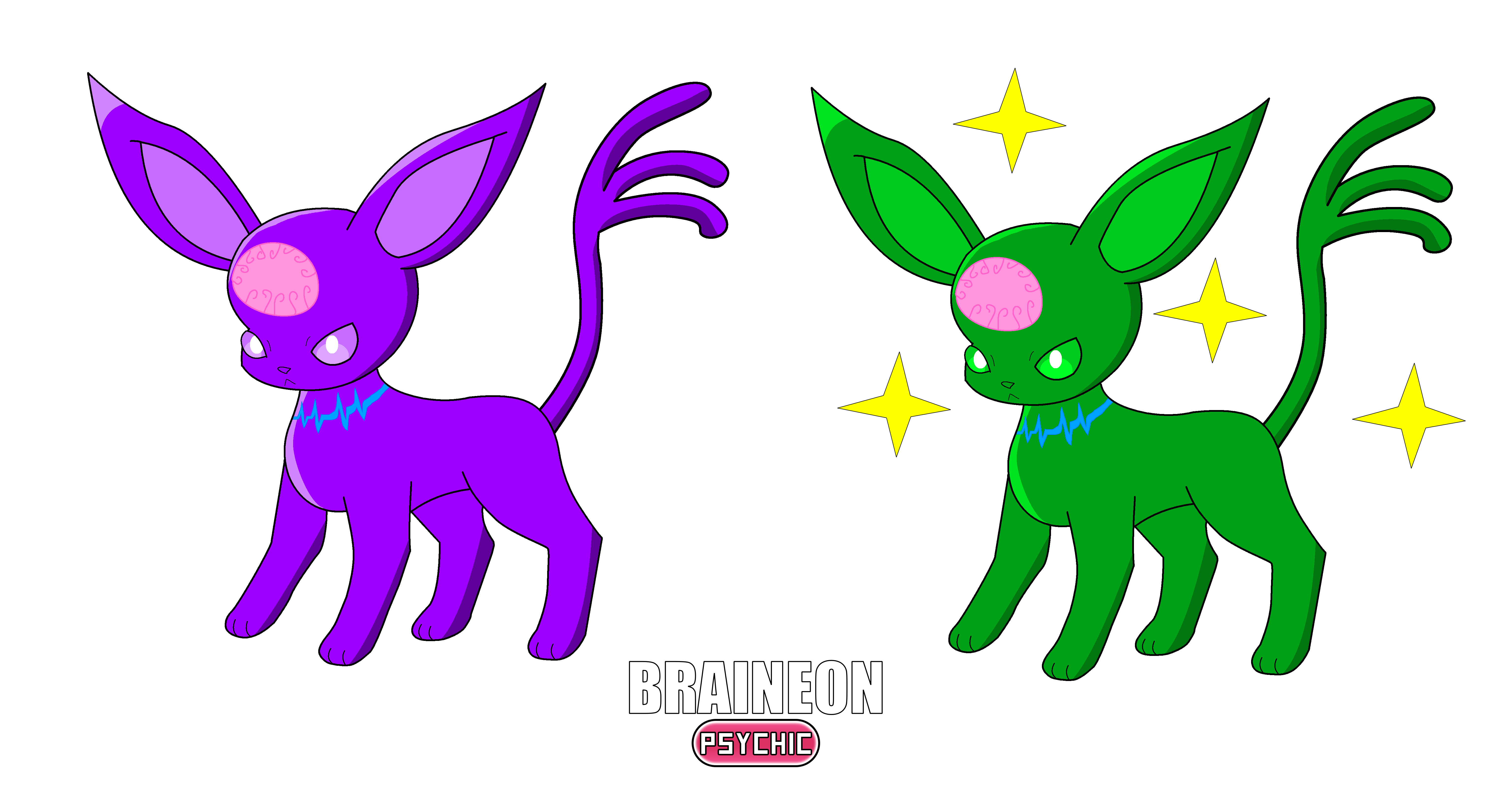 Pokémon Brainrot on X: eeveelutions but let's make them bald