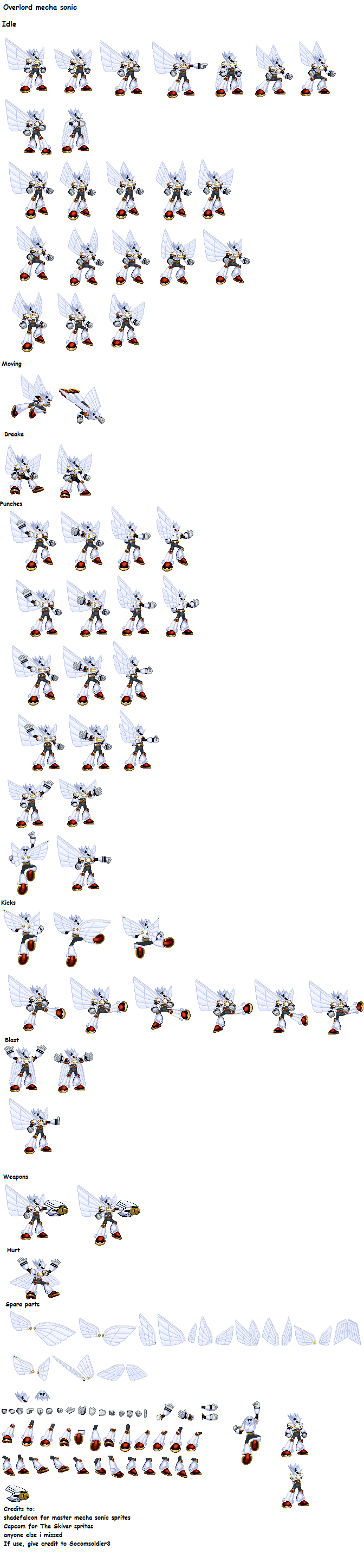 Hyper Sonic's forms by fnafan88888888 on DeviantArt