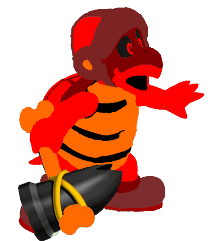 Fire Dry Bone Bro by redballbomb on DeviantArt