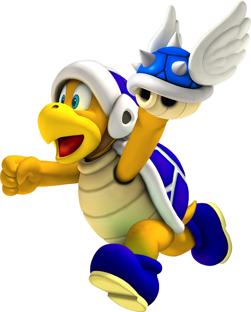 Blue Spiny Shell Bro by redballbomb on DeviantArt