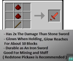 Crafting Redstone Sword By Redballbomb On Deviantart