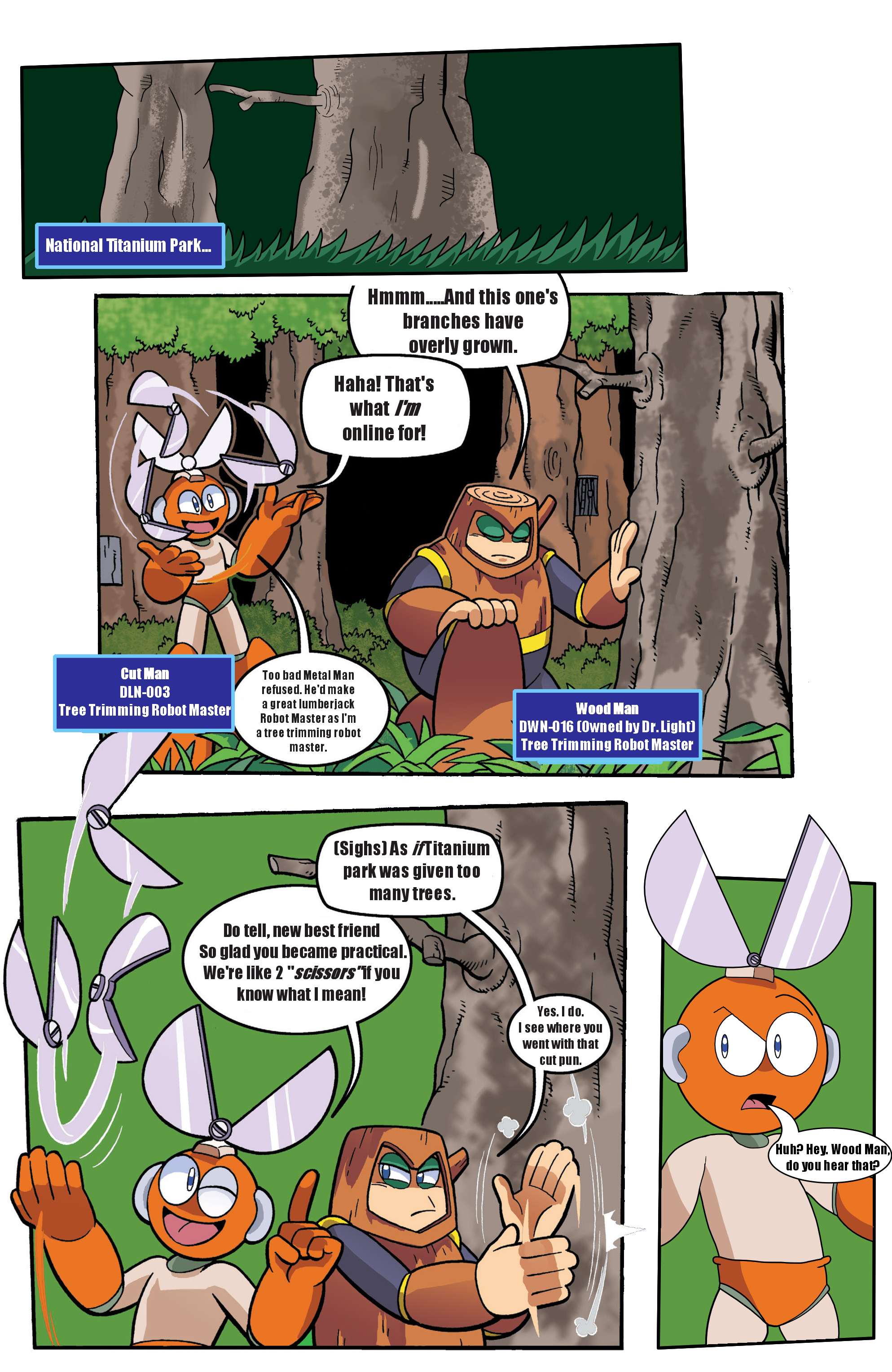 Cut Man Mini Series Issue 1 Page 1 By Redballbomb On Deviantart Cut Man Mini Series Issue 1 Page 1 By Redballbomb On Deviantart